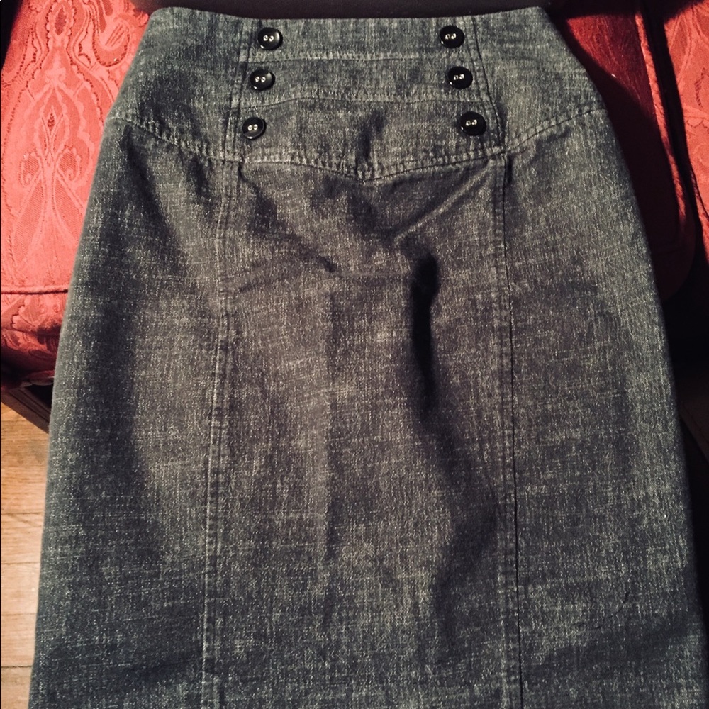 IZ Byer California Pencil Skirt. Dark grey. Size 1